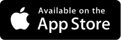 Available on the App Store logo