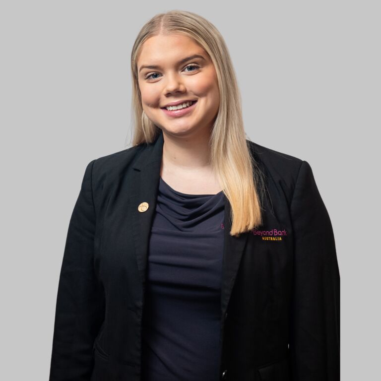 Senior Relationship Manager Mikaela from the Beyond Bank Prospect Branch.