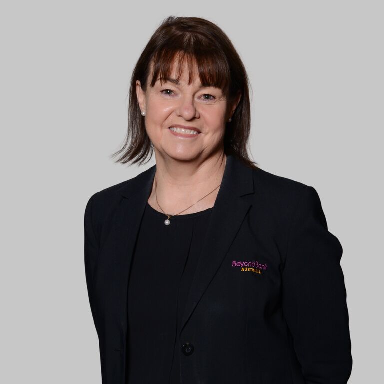 Senior Relationship Manager Sue from the Beyond Bank Hendon Branch.