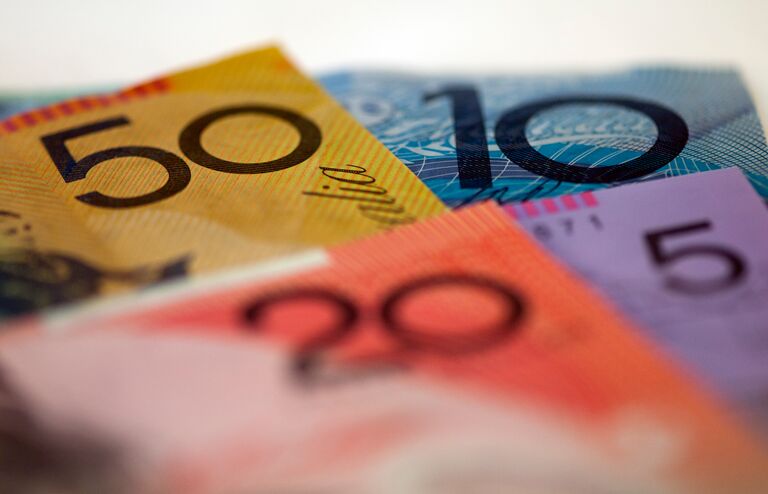 Australian Currency, notes, cash, Australian Dollar, currency, worth, buy, finance.