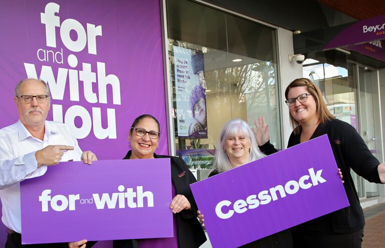 The Beyond Bank branches for the Hunter Valley