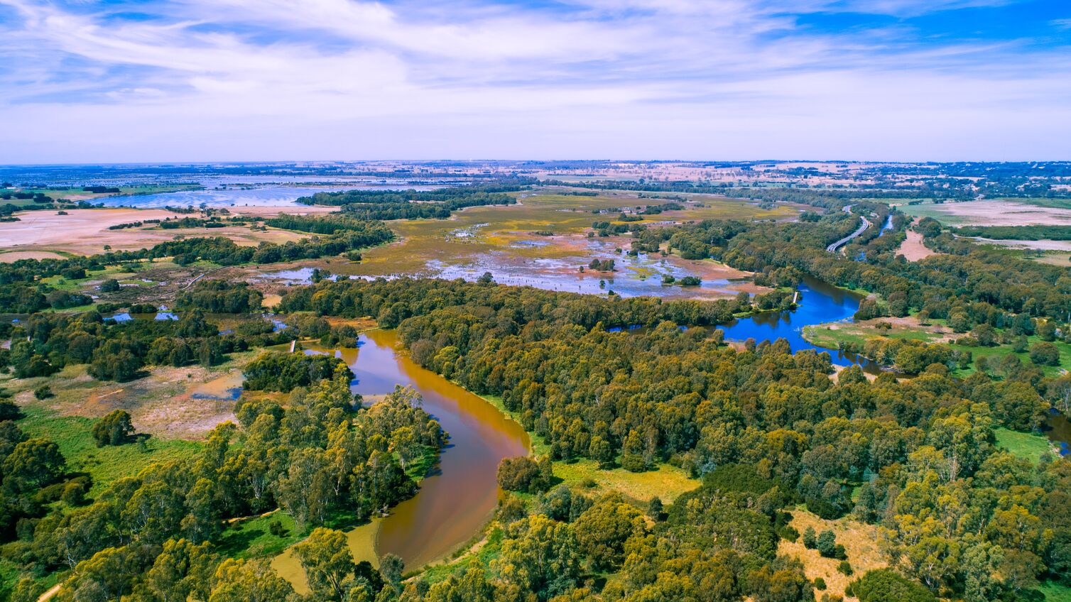 Thompson River near Sale VIC