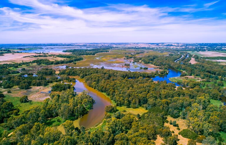 Thompson River near Sale VIC