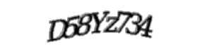 Security check image, please type the characters shown