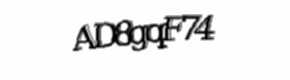 Security check image, please type the characters shown