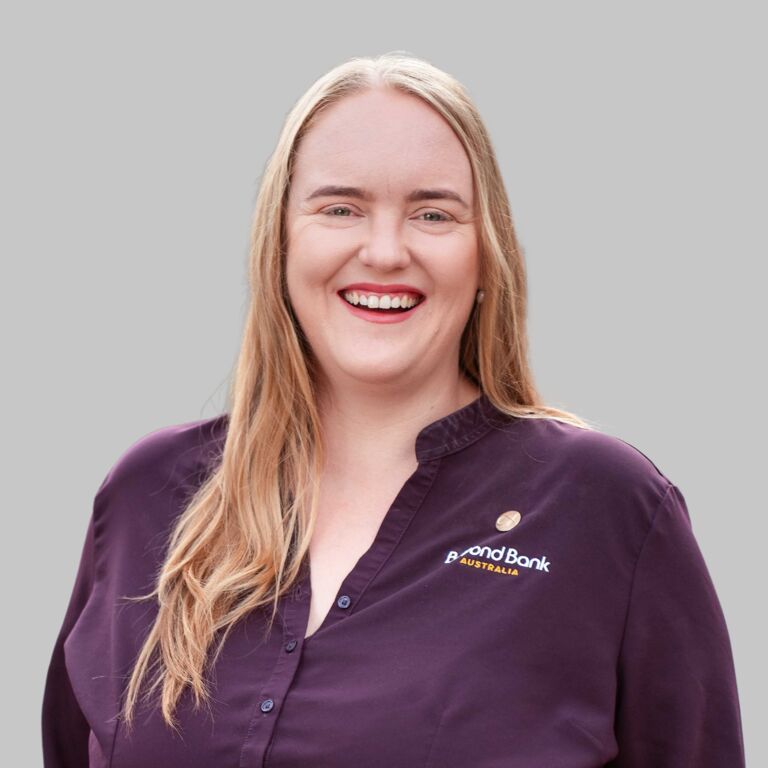 Senior Relationship Manager Katie from the Beyond Bank Gungahlin Branch.