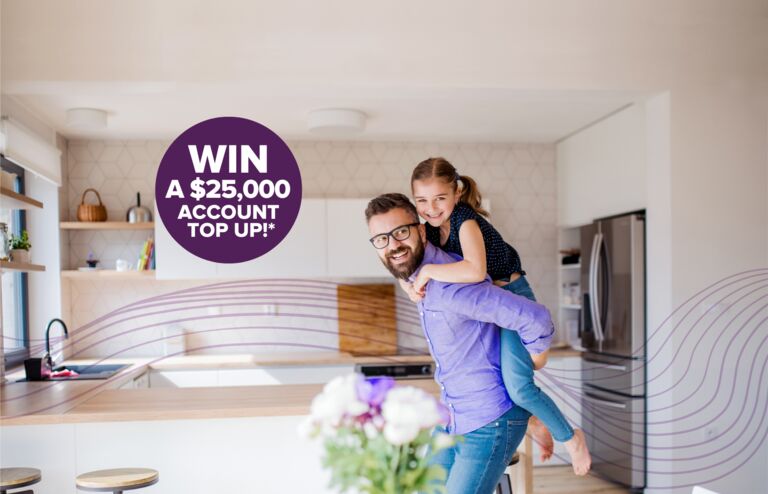 Win a $25,000 account top up!*